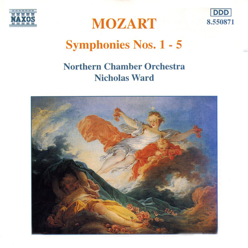 MOZART: Symphonies Nos. 1 - 5 - 8.550871 | Discover more
