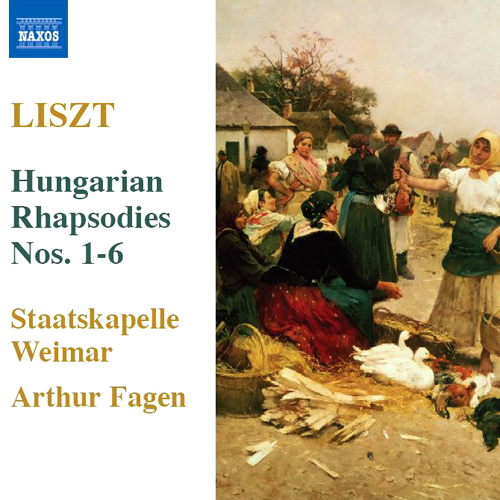 LISZT: 6 Hungarian Rhapsodies, S359/R441 - 8.570230